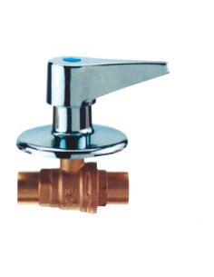 Clé encastrée Imtersa Laiton PTFE 22 mm
