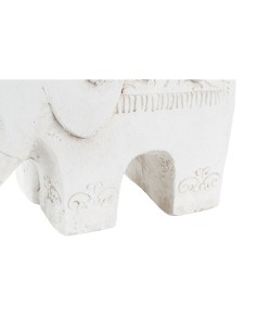 Figurine Décorative DKD Home Decor Blanc Eléphant Oriental 44 x 22 x 40 cm 2