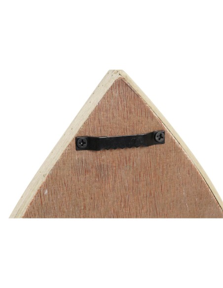 Décoration murale DKD Home Decor Marron Blanc Éventail Bambou (27 x 2 x 64 cm) (27 x 2 x 55 cm)