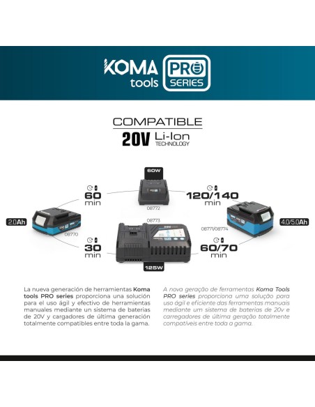 Souffleuse Koma Tools Pro Series Aspirateur