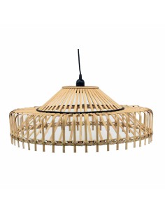 Suspension DKD Home Decor 61 x 61 x 23 cm 61 x 61 x 31 cm Marron Bambou 50 W
