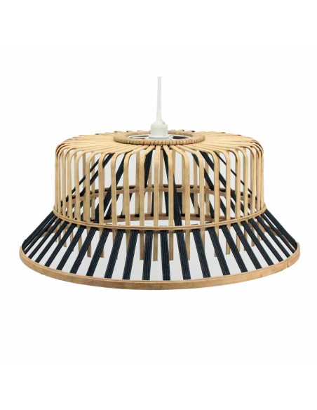 Suspension DKD Home Decor Marron Noir Bambou 50 W 60 x 60 x 30 cm 60 x 60 x 25 cm