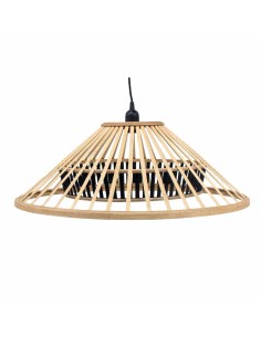 Suspension DKD Home Decor Marron Bambou 50 W (60 x 60 x 21 cm)