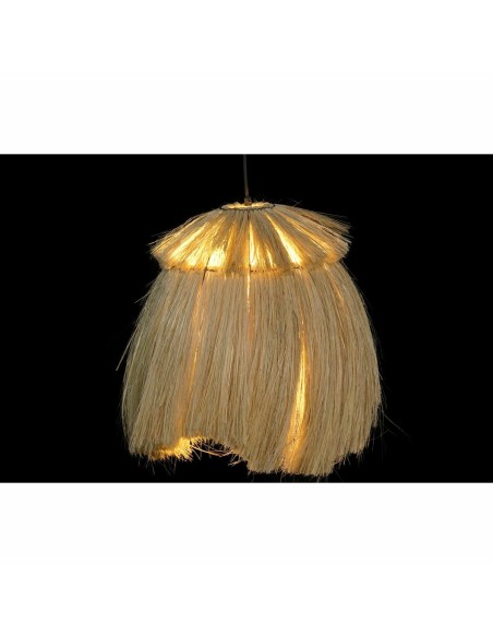 Suspension DKD Home Decor Naturel Métal 40 W Jute (45 x 45 x 55 cm)