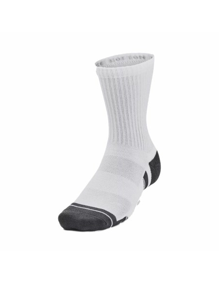 Chaussettes de Sport Under Armour Performance Blanc