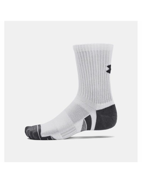 Chaussettes de Sport Under Armour Performance Blanc