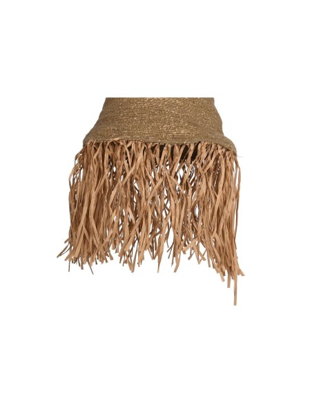 Suspension DKD Home Decor Naturel Fer 50 W Jute (44 x 44 x 67 cm)