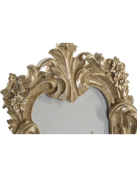 Cadre photo DKD Home Decor 16 x 2,6 x 23 cm Doré Résine