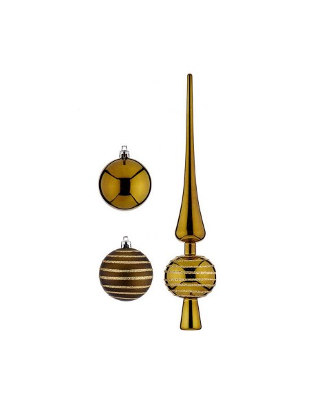 Décorations de Noël 19 Pièces Décoration Suspendue Vert PVC
