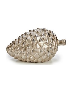 Figurine Décorative Krist+ C35-40026A Doré Argenté Ananas 9 x 10 x 16 cm