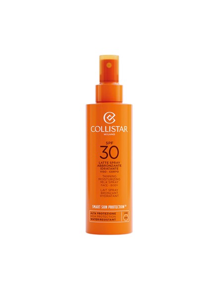 Lait Bronzant Collistar Spray 200 ml Spf 30+