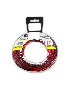 Câble audio EDM 28041 Noir Rouge Rouge/Noir 2 x 0,75 mm 15 m