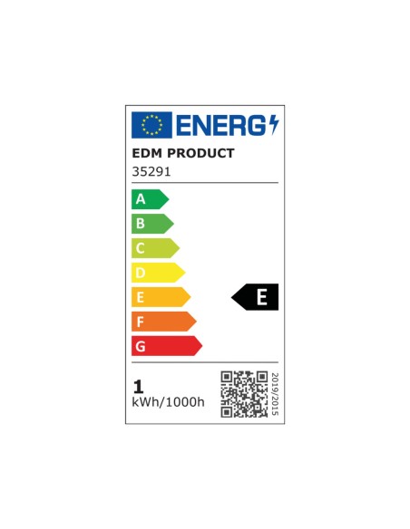 Lampe LED EDM 35291 E 6 W 1 W 0,5 W E14 Ø 2,6 x 60 cm (6400 K)