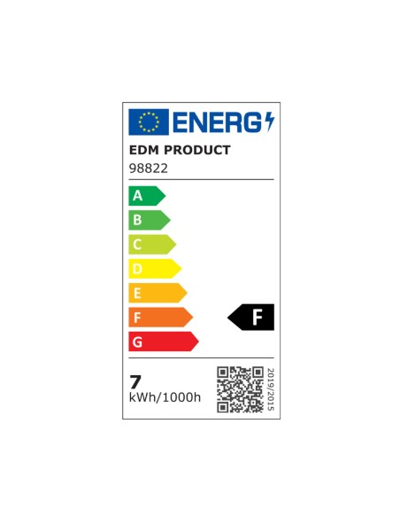 Tube LED EDM 98822 Linestra F 35 W 7 W 57 W S14S 500 lm Ø 3 x 30 cm (6400 K)