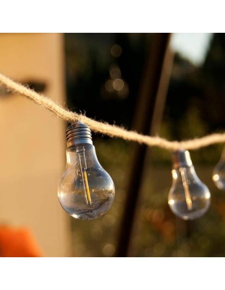 Guirlande lumineuse LED Lumisky Ampoules Fantasy Blanc 10
