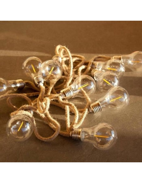 Guirlande lumineuse LED Lumisky Ampoules Fantasy Blanc 10