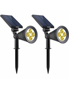 Lampe Lumi Garden Noir 5 V 250 Lm (2 Unités)