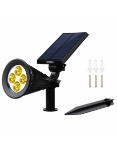 Lampe Lumi Garden Noir 5 V 250 Lm (2 Unités) 2