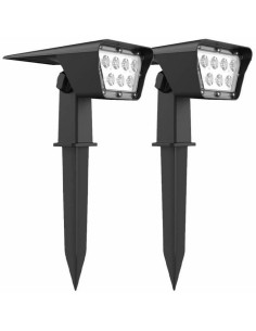 Lampe solaire Lumisky Curtis Gris (2 Unités)