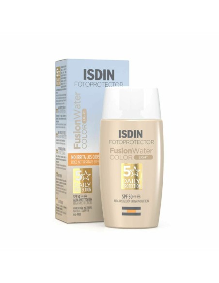 Crème Solaire Avec Couleur Isdin Fusion Colour Light