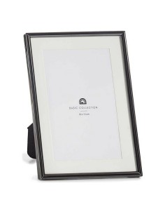 Cadre photo Verre Noir Acier (12 Unités) 2