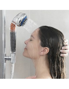 Éco-douche Minérale Multifonction avec Germanium et Tourmaline Pearal InnovaGoods Argenté polypropylène (Reconditionné B) 2