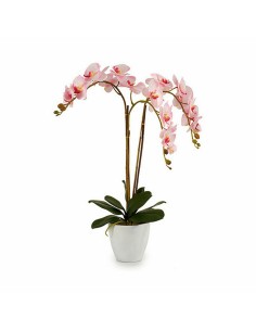 Plante décorative Ibergarden A18124-71-3WH Plastique Orchidée 40 x 77 x 35 cm (2 Unités) 2