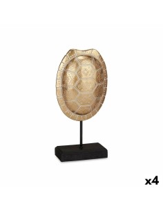 Figurine Décorative Tortue Doré 17,5 x 36 x 10,5 cm (4 Unités)