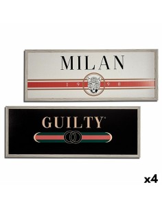 Cadre GUILTY MILAN Contre-plaqué 2 x 46 x 121 cm (4 Unités)