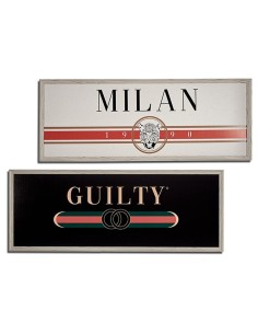 Cadre GUILTY MILAN Contre-plaqué 2 x 46 x 121 cm (4 Unités) 2