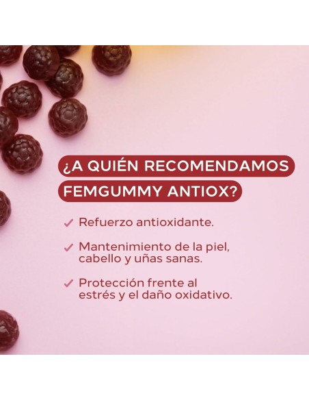 Supplément Alimentaire Cumlaude Lab FEMGUMMY ANTIOX 60 Unités