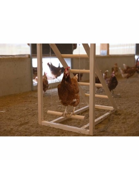 Escalier Kerbl Beige 85 x 55 x 76 cm Poule