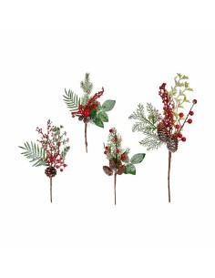 Branche Fruits rouges Marron Rouge Vert Plastique 20 x 39 x 6 cm (12 Unités) 2