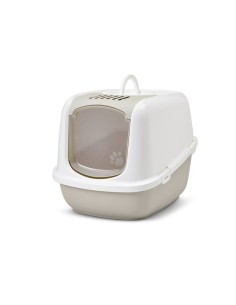 Bac à litière pour chats Savic Blanc Café Plastique 48,5 x 46,5 x 66,5 cm (11 Unités)