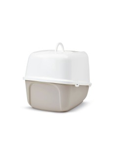 Bac à litière pour chats Savic Blanc Café Plastique 48,5 x 46,5 x 66,5 cm (11 Unités) 2