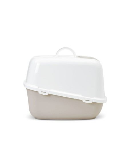Bac à litière pour chats Savic Blanc Café Plastique 48,5 x 46,5 x 66,5 cm (11 Unités)
