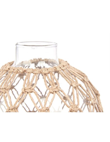 Boule Décorative Transparent Naturel 18 x 20 cm (6 Unités)