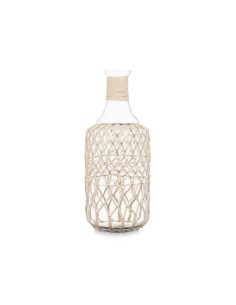 Bouteille 21638W Blanc Transparent 19 x 48 cm Décorative (2 Unités) 2