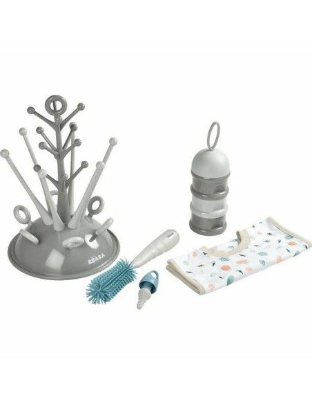 Service de Vaisselle Béaba Polyester Silicone 4 Pièces (2 Unités)
