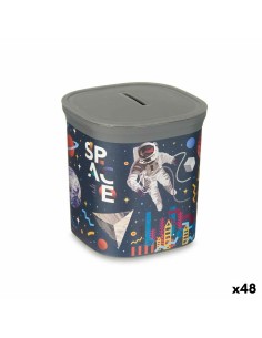 Tirelire Pincello 02 1163 Plastique Astronaute 9 x 10,2 x 9 cm Multicouleur (48 Unités)
