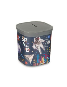 Tirelire Pincello 02 1163 Plastique Astronaute 9 x 10,2 x 9 cm Multicouleur (48 Unités) 2