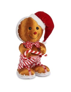 Figurine Décorative Biscuit Marron Rouge polystyrène 19 x 33 x 15 cm (4 Unités) 2