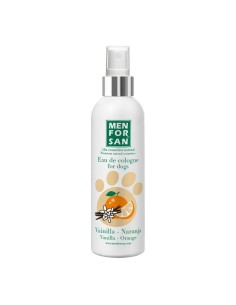 Eau de Cologne Menforsan Orange Chien Vanillé 125 ml Vanille