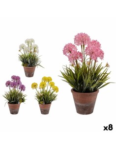 Plante décorative Ibergarden 20801 Liège Céramique Plastique 24 x 43 x 24 cm (8 Unités)