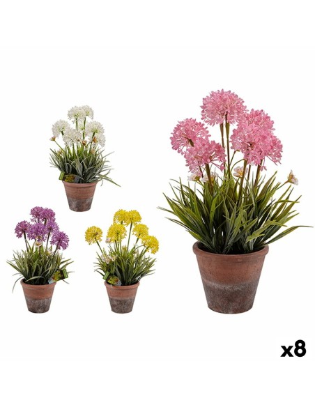 Plante décorative Ibergarden 20801 Liège Céramique Plastique 24 x 43 x 24 cm (8 Unités)