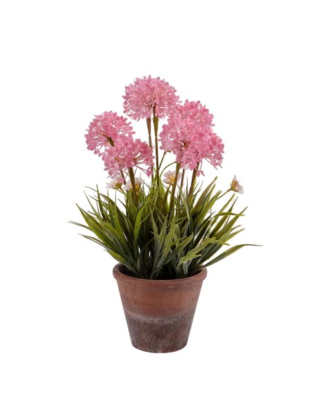 Plante décorative Ibergarden 20801 Liège Céramique Plastique 24 x 43 x 24 cm (8 Unités)