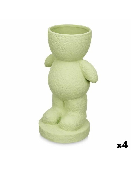 Figurine Décorative Orange 19 x 31 x 15 cm Vase (4 Unités)