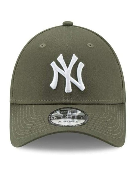 Casquette de Sport New Era League Essential 9Forty New York Yankees Vert Taille unique
