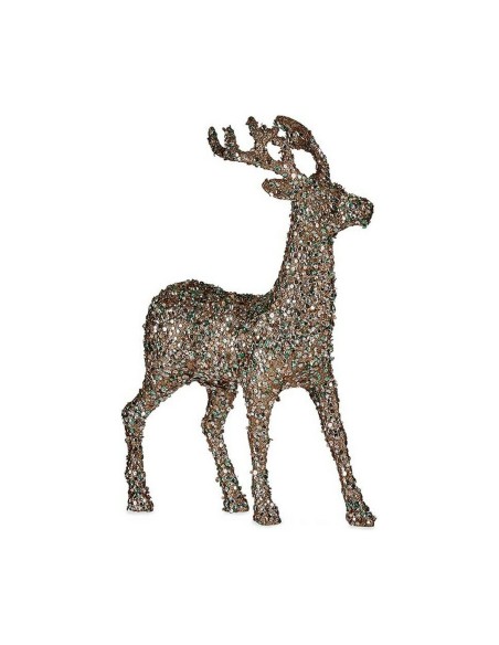 Décoration Moyen Renne 15 x 45 x 30 cm Menthe Plastique champagne