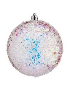 Boules de Noël Krist+ 00989-7 Argenté Ø 10 cm 6 Unités
